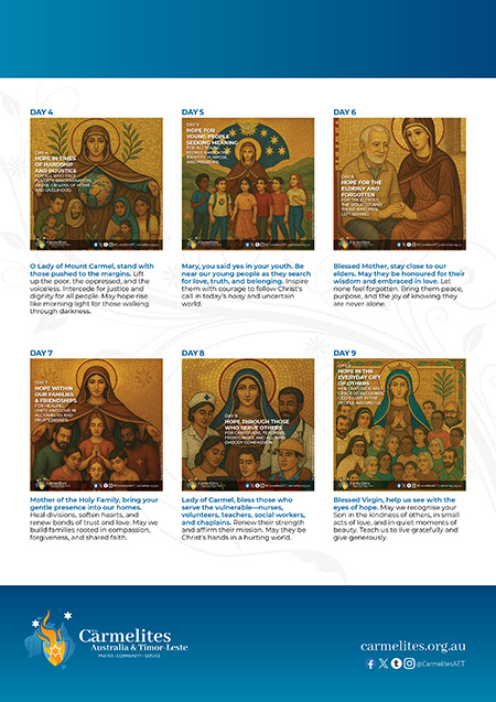 Novena to Our Lady of Mount Carmel
